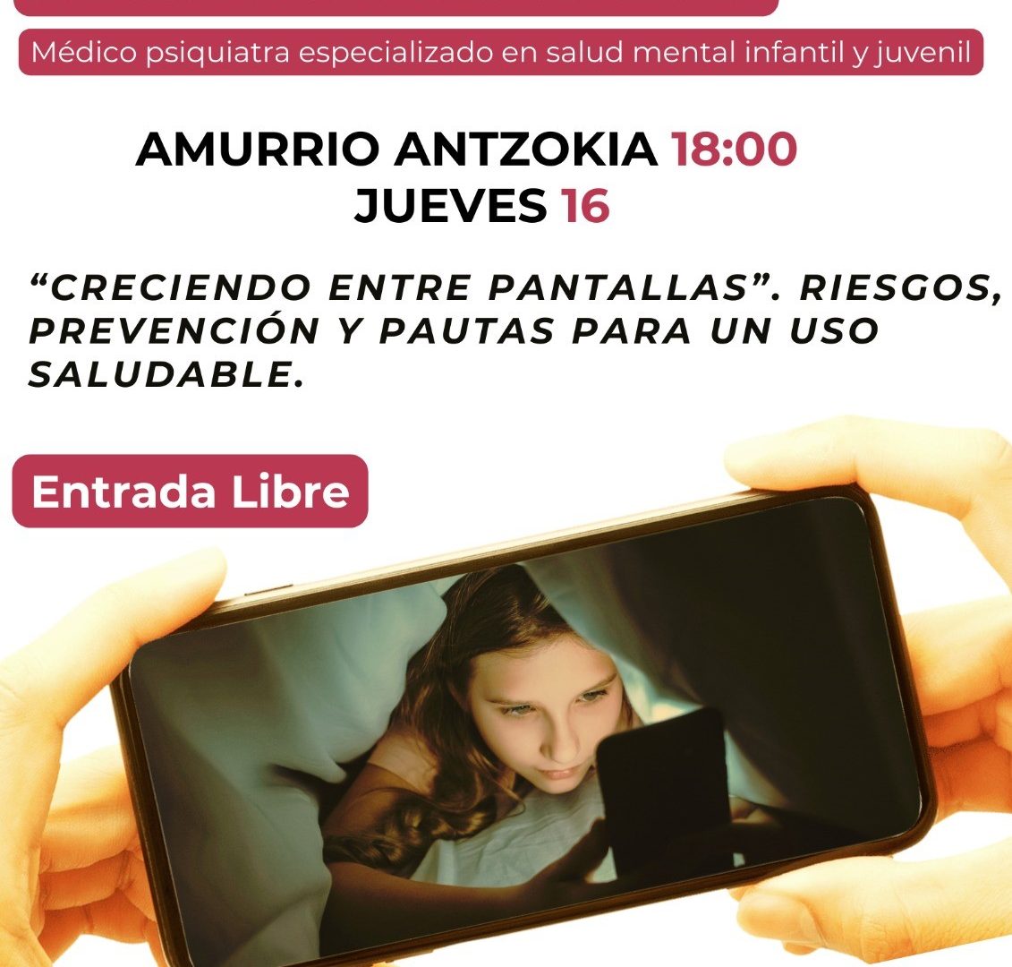 CRECIENDO ENTRE PANTALLAS. Riesgos, prevención y pautas para un uso saludable.