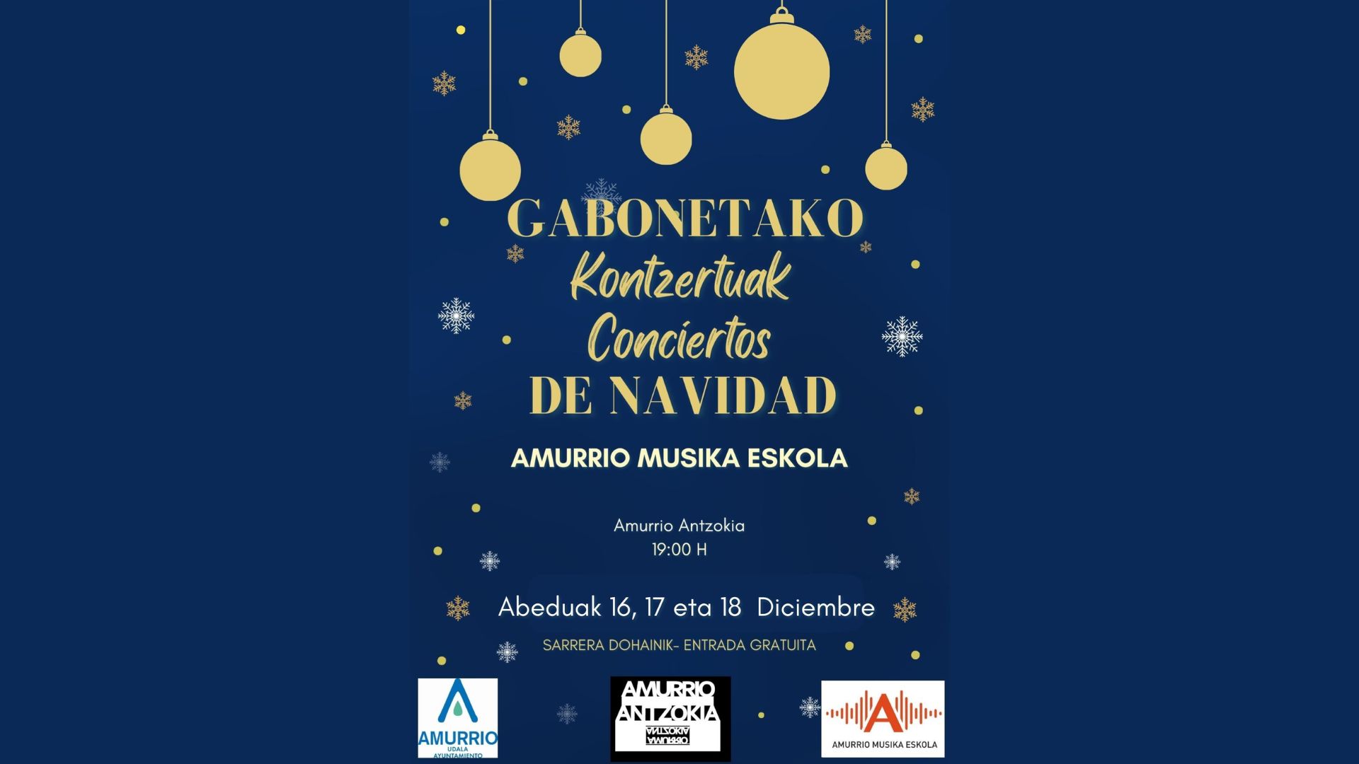 GABONETAKO KONTZERTUAK