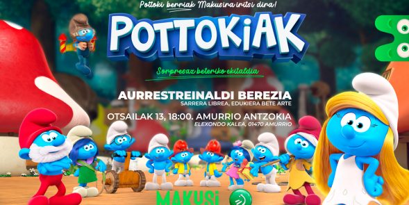 MAKUSI AURRESTRENALDIA AURKEZPENA