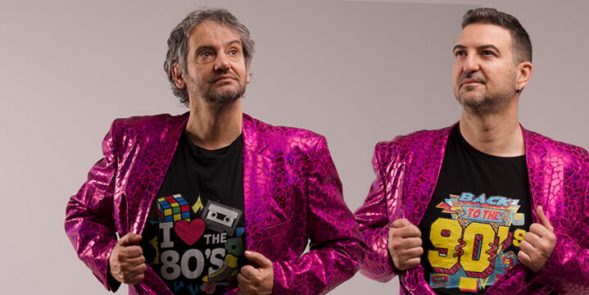 LA COMEDIA DE LOS 80`s Y 90`s. QUIQUE DE LA FUENTE & TXAPELA CADIZ