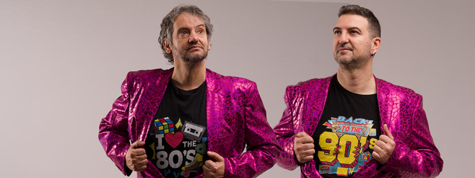 LA COMEDIA DE LOS 80`s Y 90`s. QUIQUE DE LA FUENTE & TXAPELA CADIZ