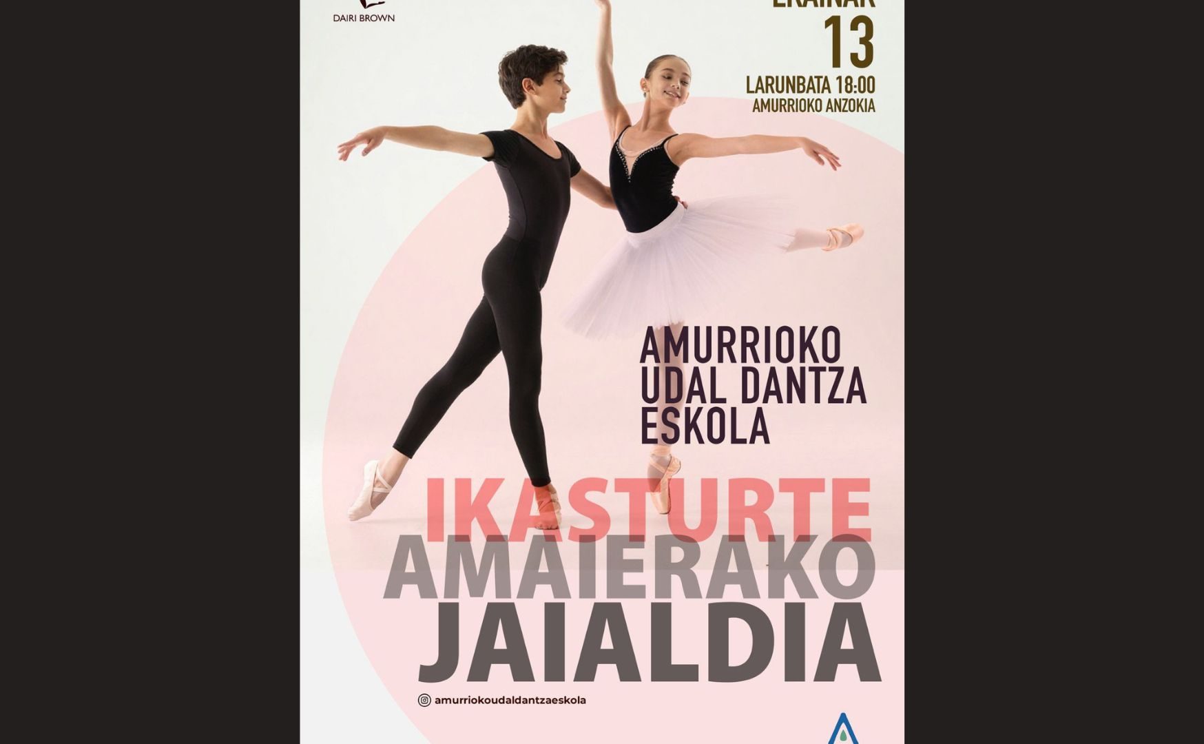 IKASTURTE AMAIERAKO IKUSKIZUNA- ESPECTÁCULO FIN DE CURSO
